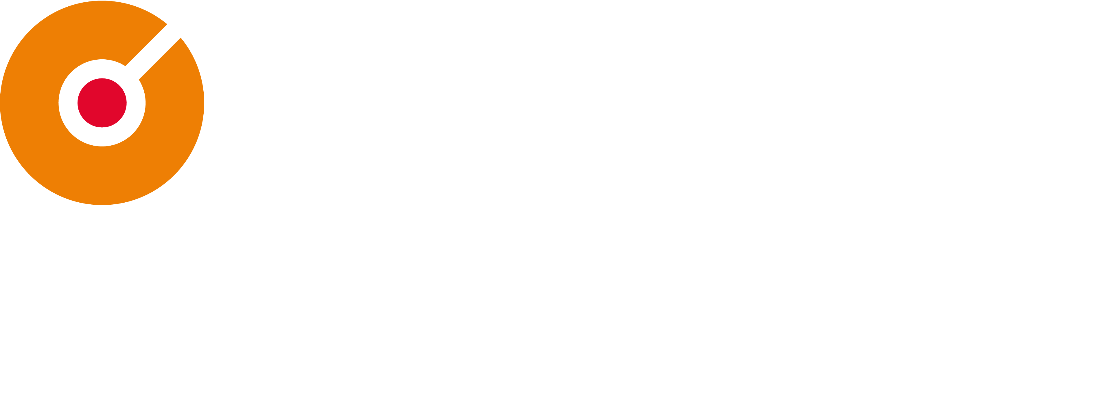  Logo der Schön Klinik Gruppe, orangefarbener Kreis mit rotem Punkt und weißem Schriftzug